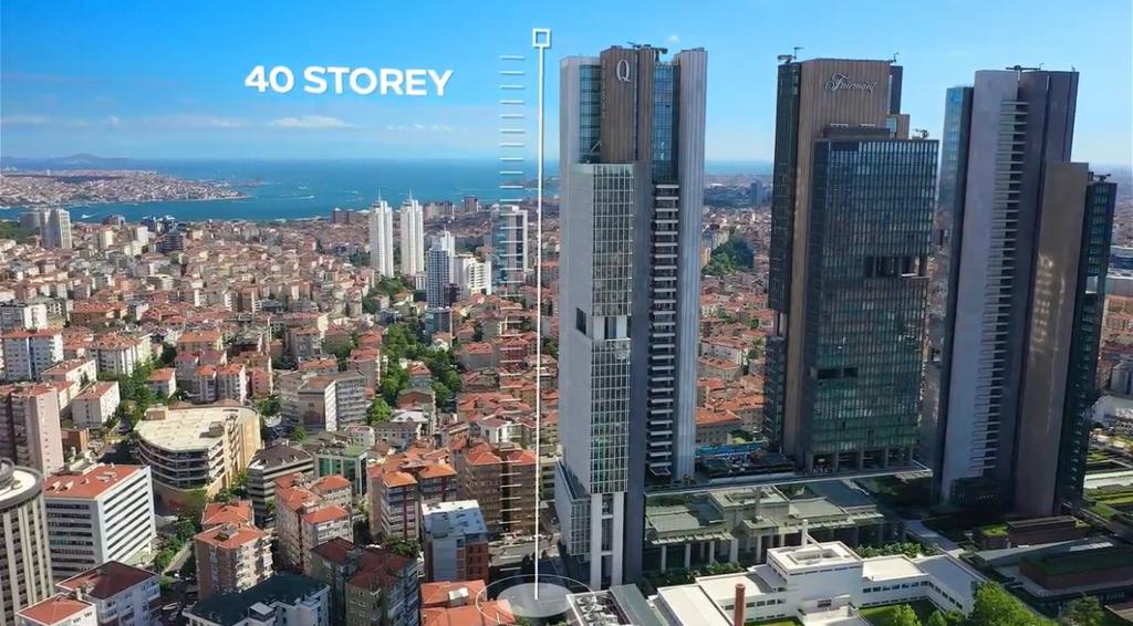 Quasar İstanbul Residence'de Satılık 1+1 Lüx Daire